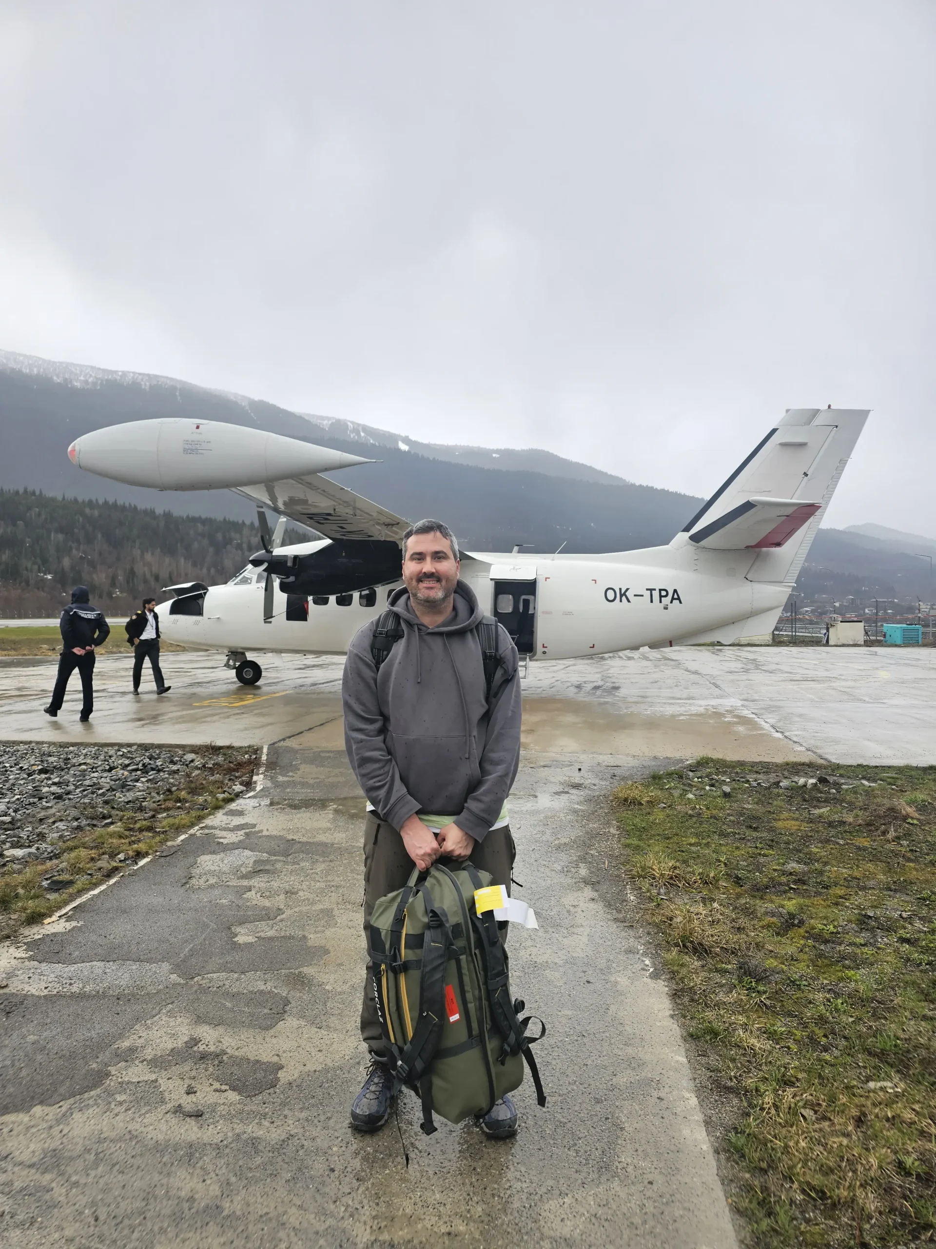 Private flight from Kutaisi to Mestia